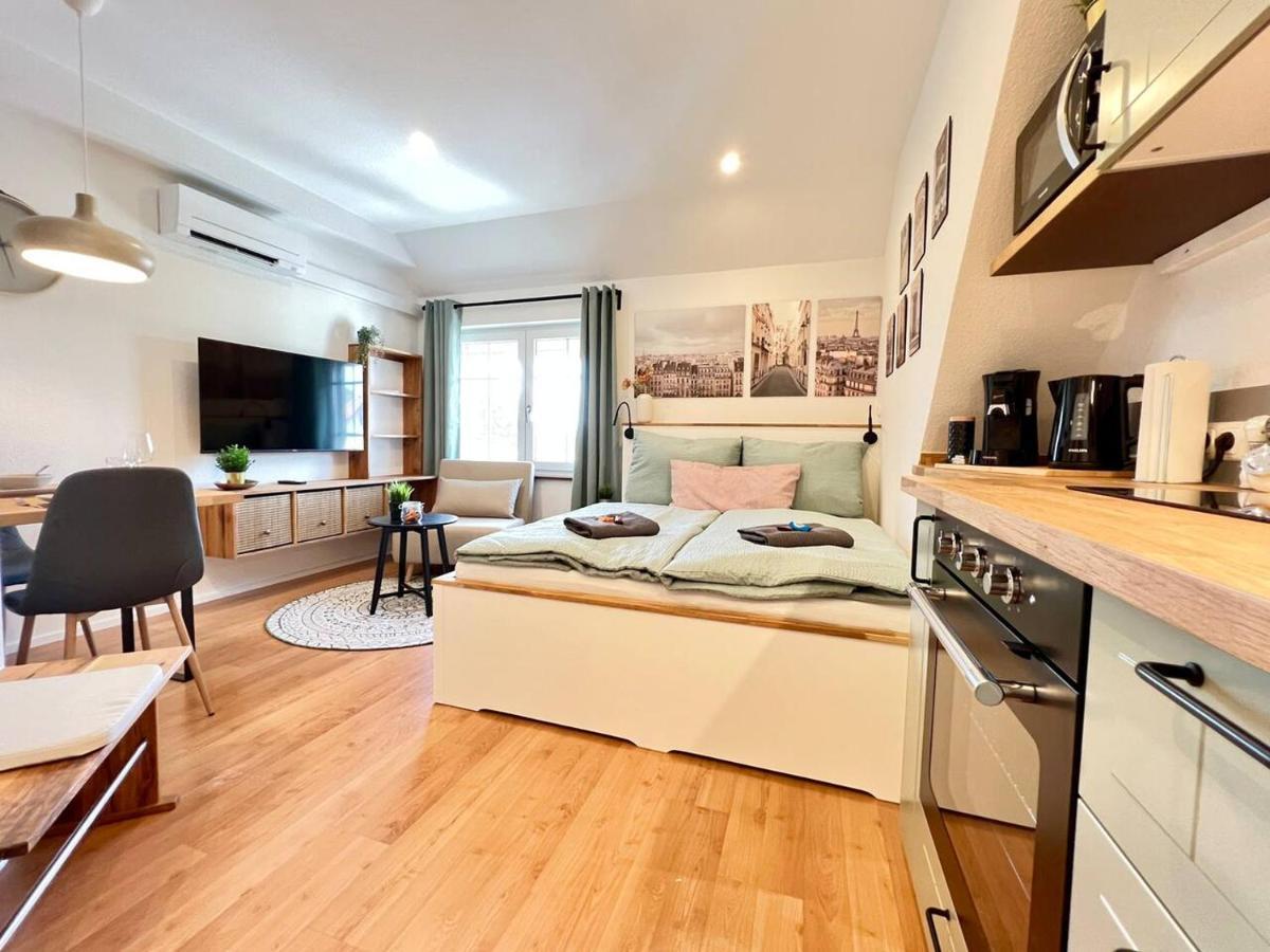 Stilvolles Mikroapartment In Kehl Goldscheuer - 1A Guesthouse Ngoại thất bức ảnh
